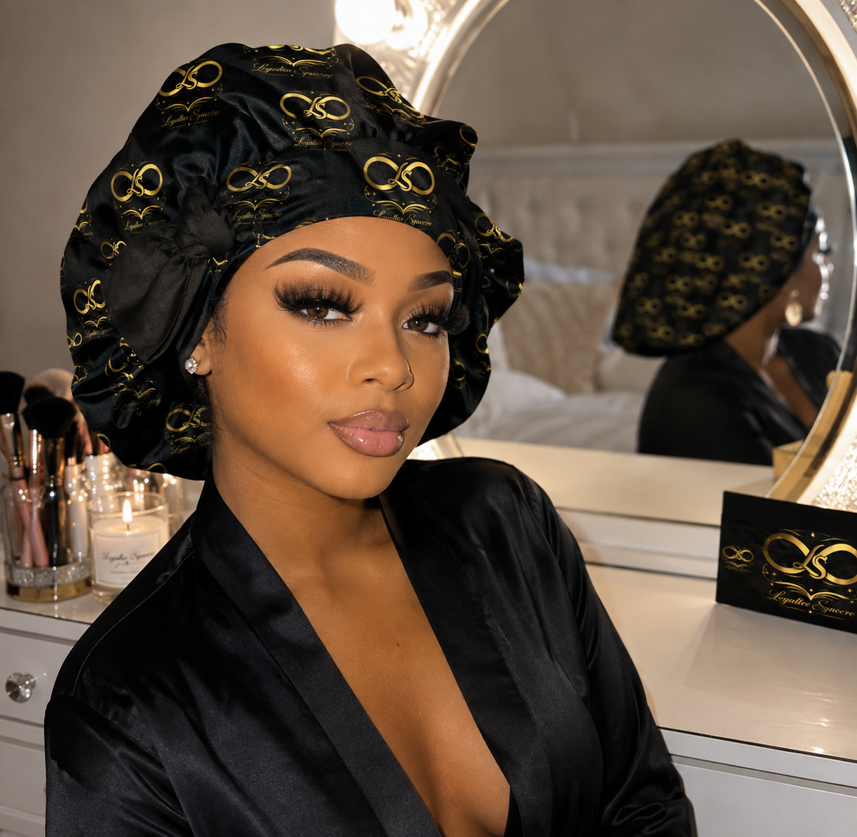 Short Single Satin Bonnet